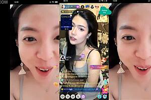 Bigo Live Stream Featuring A Cute Vietnamese Girl In Intimate Setting