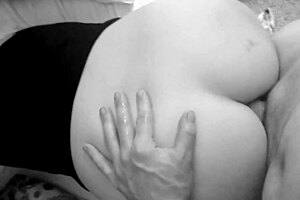 Juicy ass bent over for birthday anal creampie