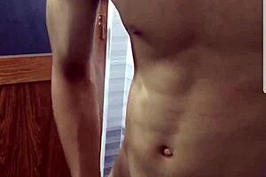 Handsome Guy in Gay Encounter