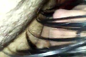 Real couple amateur slut gives a deepthroat blowjob to a real cock