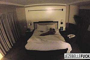Jezebelle Bond Teases With Her Big Tits In Hotel Room