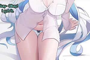 Joi Furina Guides a Quick Femdom Feet Session. Her Anime Charm Works Fast!