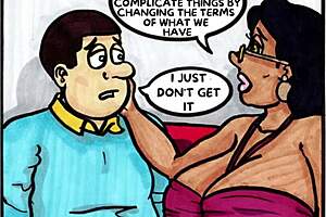 Comic so fat 2 features hentai latina bbw with big tits fucking, cum swallowing, cartoon style.