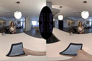 Redhead star shows big tits in pov hardcore 😍