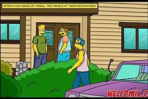 what's the craziest holiday adventure in the country house with simptoons