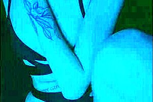 Cute 18-year-old girl in bikini masturbates