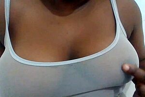 Tell me, do you like these big black boobs bouncing? she asks provocatively.