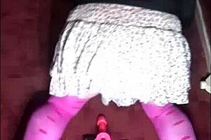 bisexual crossdressing sissy waits for you to fuck his pussy and ass 😈💦