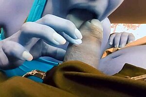 Rich Blowjob Teases with Oral Contrast