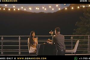 Brunette Sucks Hot Dildo