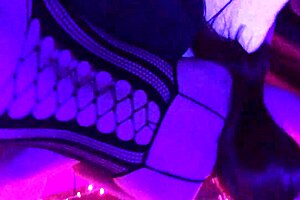 Redfantasies freebies threw on black net outfit