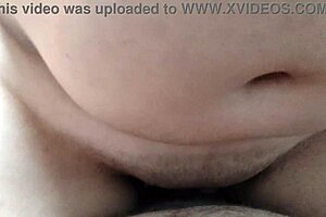 Girl RIDES DICK and RUBS TITS