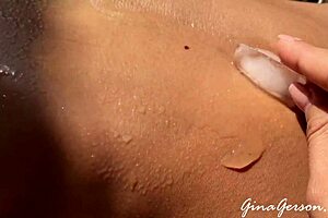 Croatian Blonde Teen Flashes Small Tits Outdoors