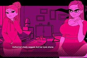 lesbian counselor turns girls horny in kissing therapy hentai game 😈