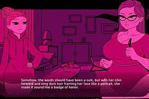 lesbian counselor turns girls horny in kissing therapy hentai game 😈