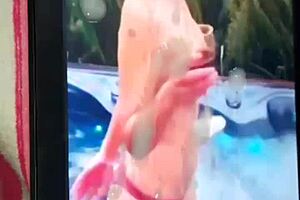 sexy desi girl in bikini spanked and fucked by stranger