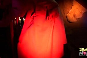 Construction workers have group sex with sluts and give facials