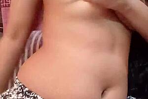 Slay by fuck Desi college girl shows off her big ass while wearing jeans and masturbating