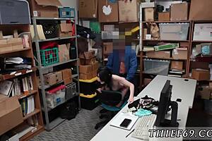 Female Cop’s First Time Busting Emo Crossdressing Teen Suspect Caught Red-Handed in Hardcore Action.