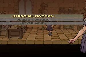 Akaburs witch trainer part 17: slave striptease to orgasm