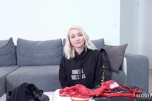 german scout fucks young 18+ blue eyes teen marilyn at street casting 😏