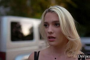 Deeper Masochistic Beauty Kenna Is Blindfolded And Flogged