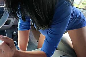 My coworker surprised me with a treat in the truck