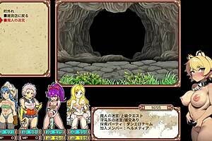 Entering succubus harem in dan ero game