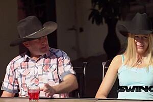 Gorgeous Girls Pounded Hard by Friends in Wild Group Action