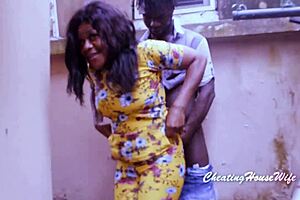 is this horny milf sucking cock in public?