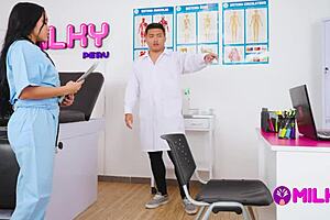 Nurse Maribel Asks For Raise And Gets Dick In Hospital Encounter