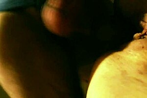 Blonde BBW Couple Deepthroats and Fucks Homemade