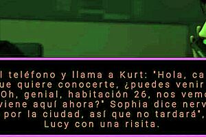 Wife cheats with friend's lover during visit!