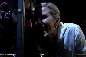 Juicy analfisting and dildo penetration in BDSM clip