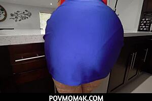 POVmom4k features freckled blonde stepmom Sally Dangelo taboo fucked by her stepson