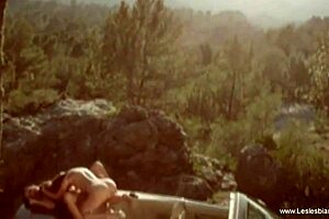 Shower time for lesbian friends bathing together.