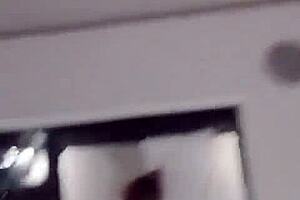 esposa hotwife and amante humiliate corno, kicking him out of the room