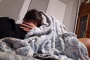 Girlfriend Plays With Pussy In Lesbian Fun