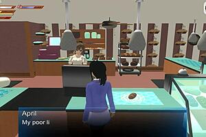 i'm the lezdom mistress humilating my slave...