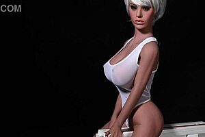 Milf Blows Sex Doll With Big Tits In Doggystyle Passion