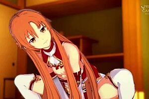 Asuna's Unplanned Sex POV In Village Room Online