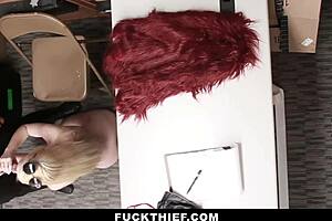 Hey officer, are you gonna punish me with that big cock in the garage?