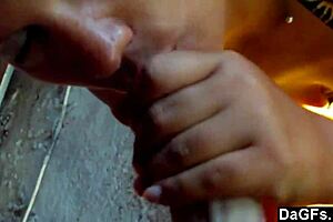 dagfs - this saucy teen 18+ just loves outdoor sex play