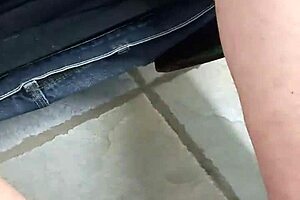 To go to a public wash room and perform adopted pleasure on myself