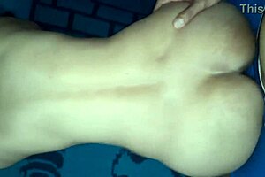 Getting a drunk girl naked and satisfying her wet pussy ensures she cums very hard