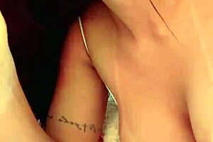 I'm masturbating while licking my pussy in this video