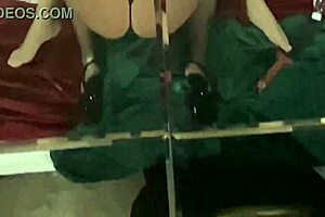 Big-Titted Woman Giving Deepthroat Blowjob