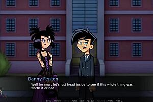 Danny phantom feels intense emotions during genie handjob in amity park
