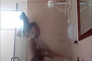 They Said Dont Drop Soap But Ebony Girl In The Shower Dropped The Dildo Dick Omg Lol - Mastermeat1