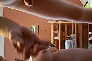 Dangerous freedom of nasty girlfriend exposing her talents in oral sex video